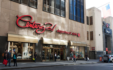 Century 21 Department Store in New York