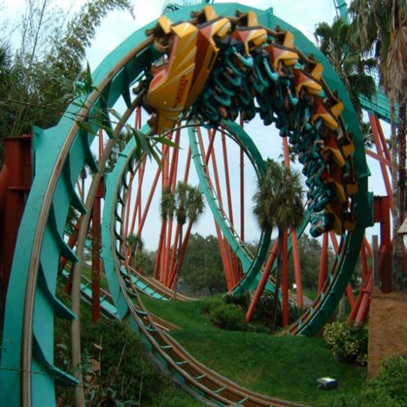 Be sure to visit Busch Gardens Tampa Bay where the rugged beauty of the
