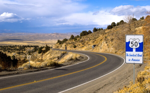 Nevada and Highway 50          – America’s Loneliest Road